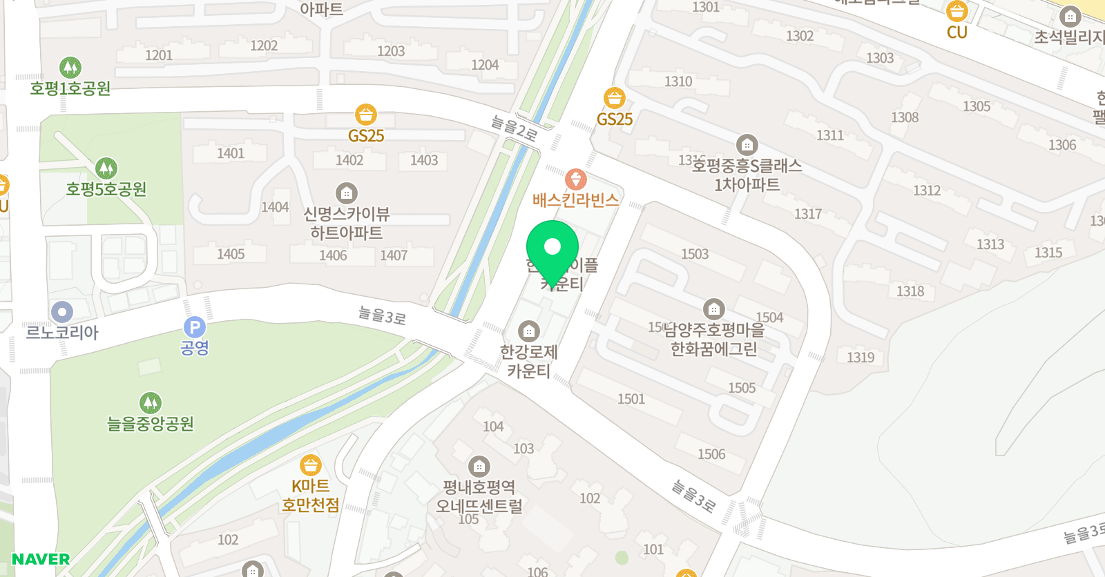 알찬 미술학원 위치