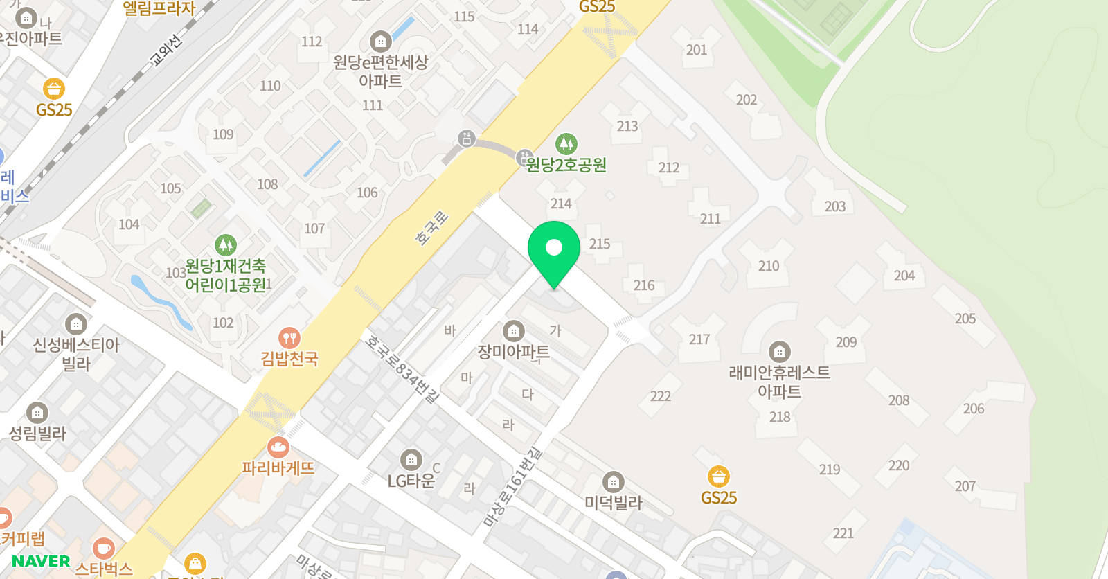 EnC 영어중국어학원 위치