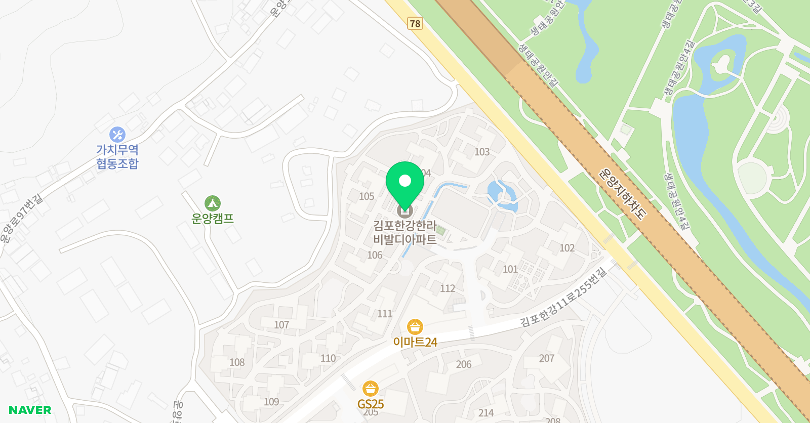 소리숲 음악교습소 위치