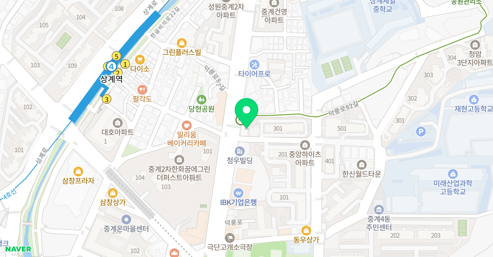 정인 검도관 위치