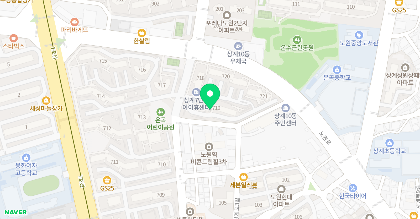 강쌤 수학 위치