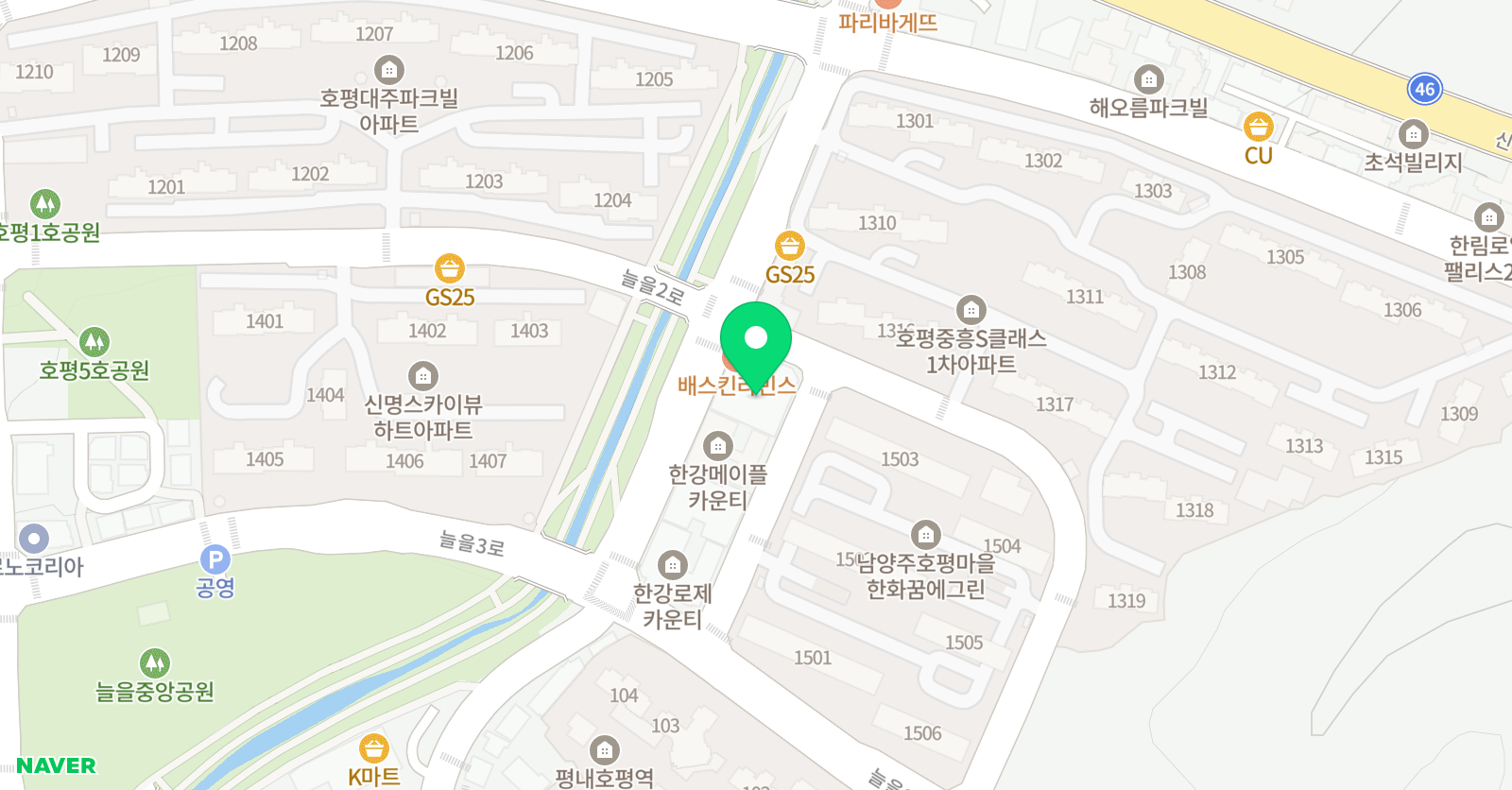 하브루타 미술학원 위치