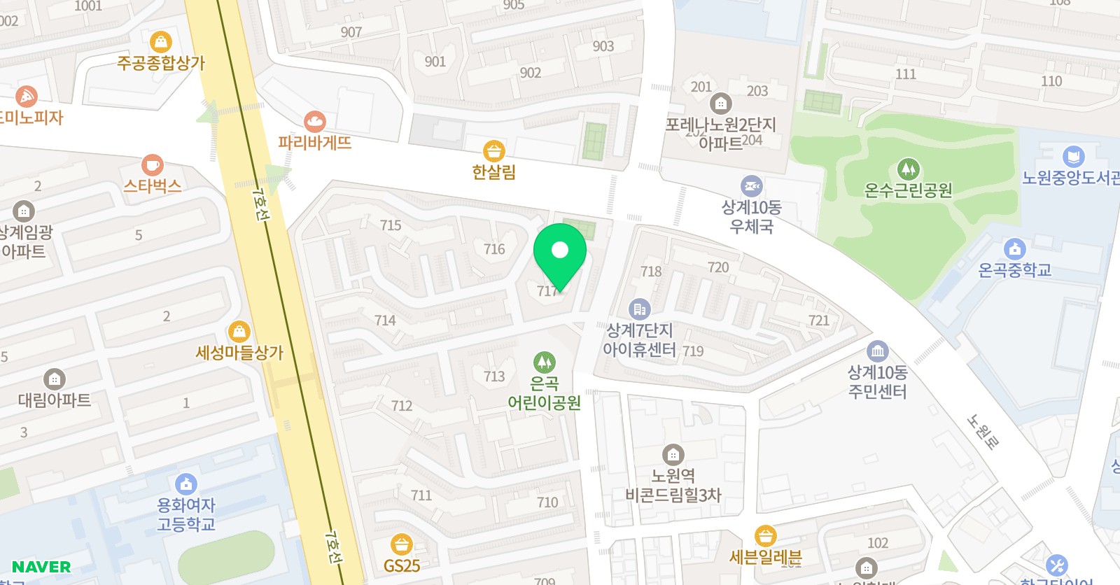 기탄 사고력교실 상계주공7단지교실 위치