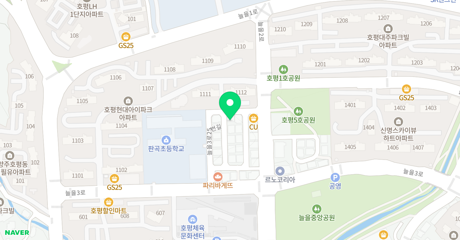 봄날 피아노음악학원 위치