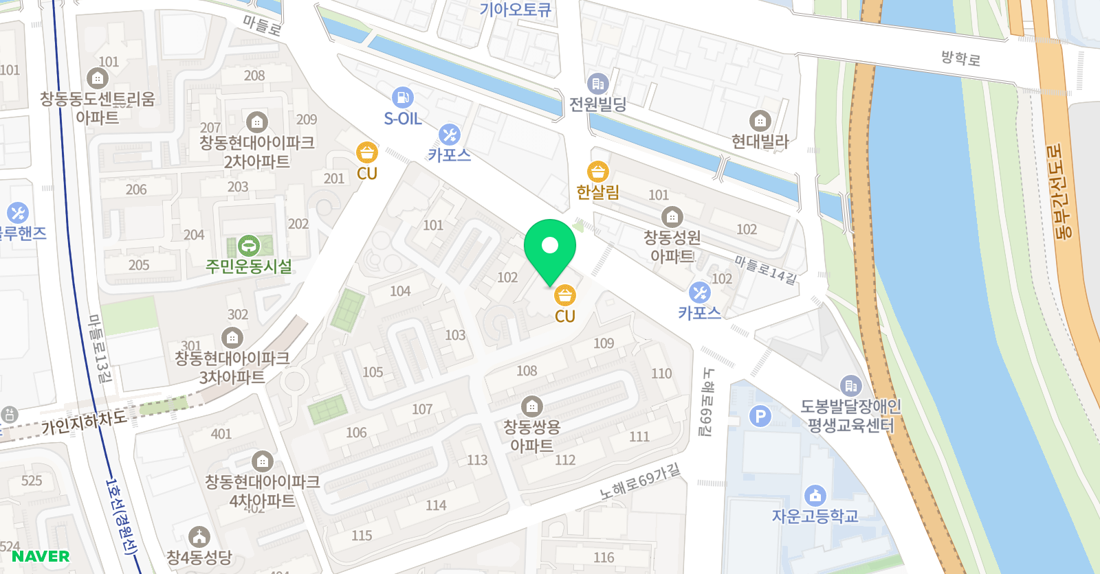 삼성 영어 셀레나 자운초 교습소 위치