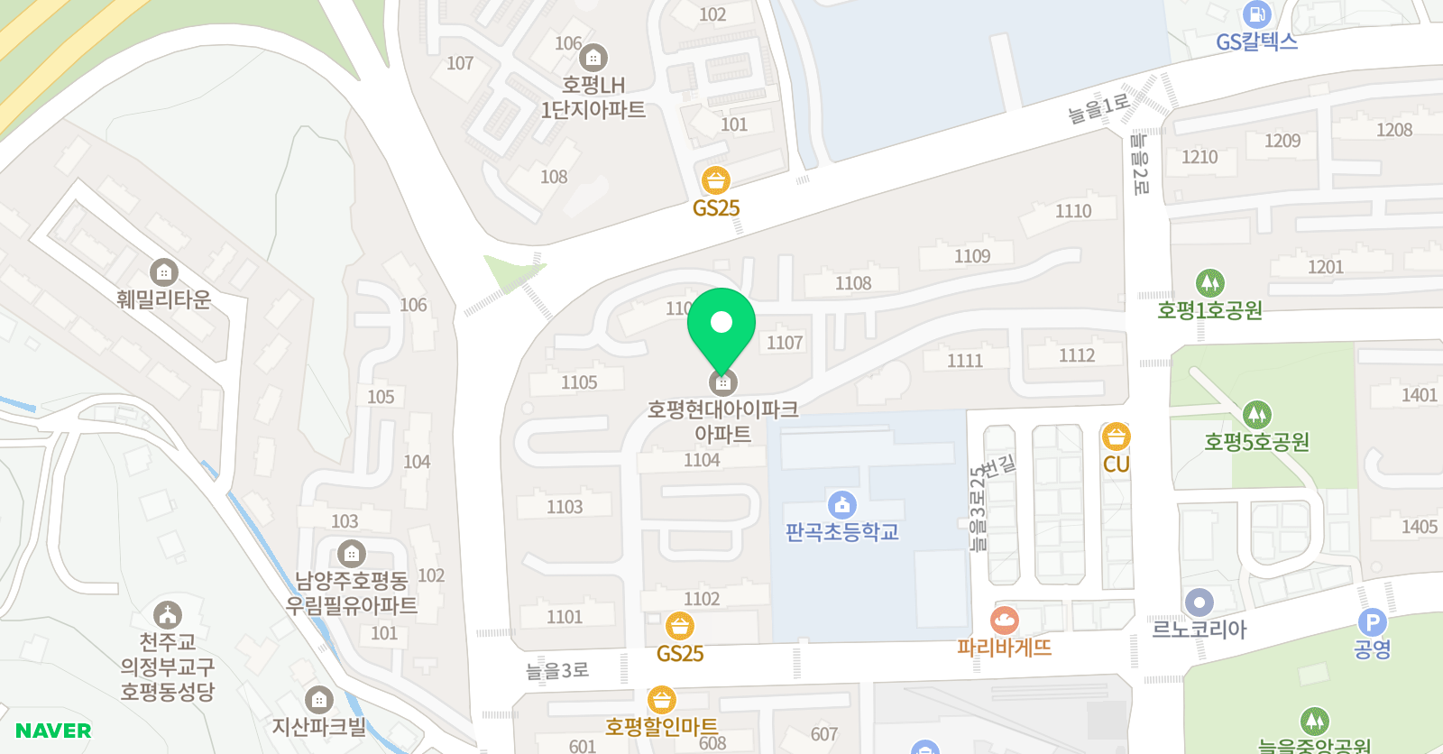 푸르넷 아름 공부방 위치