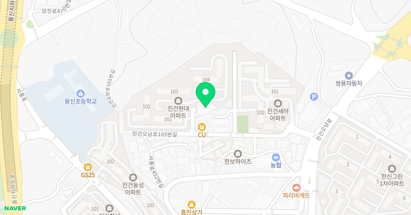 꽃셈과학어린이교육센터 위치