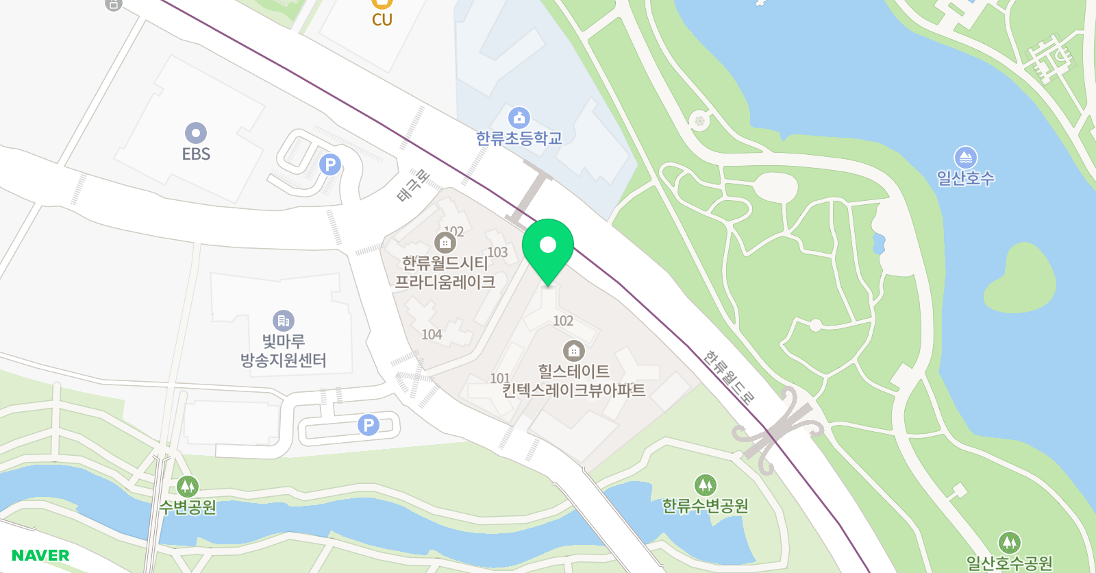 주미클럽하우스 학원 위치