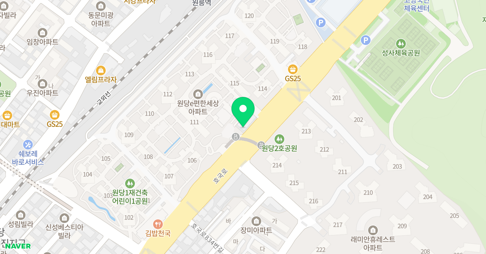 링구아포럼이브릿지 어학원 위치