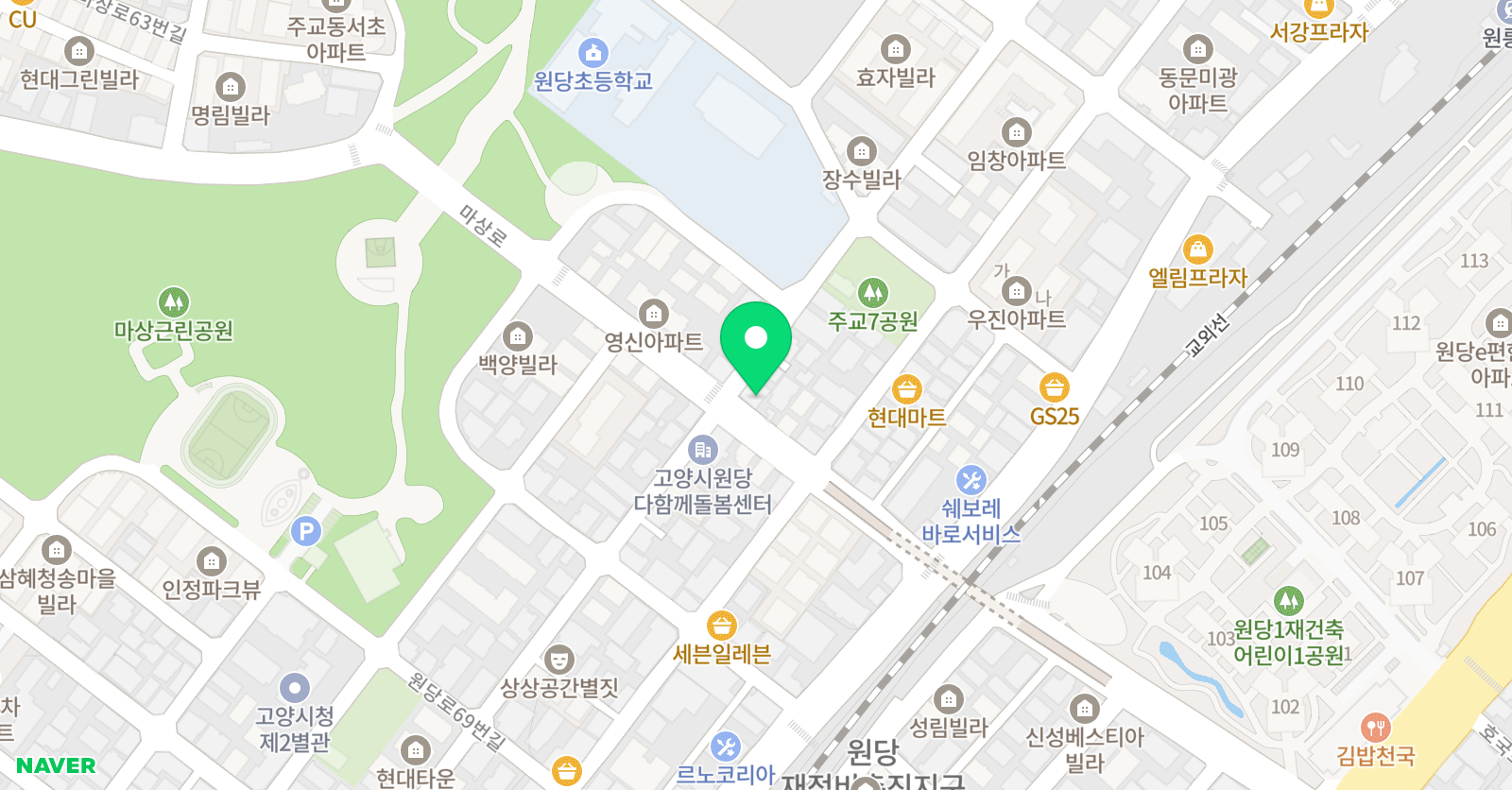 하르딘 음악교습소 위치