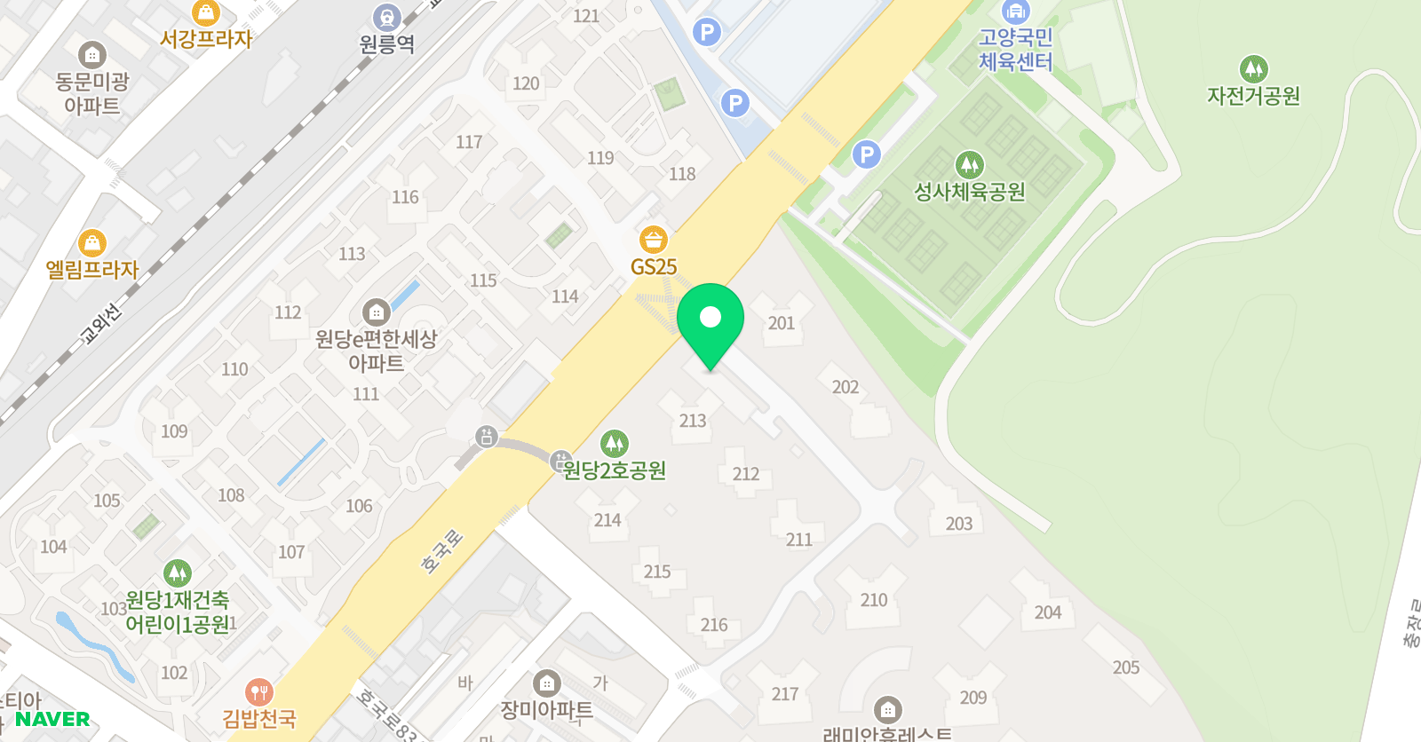 예랑 음악교습소 위치