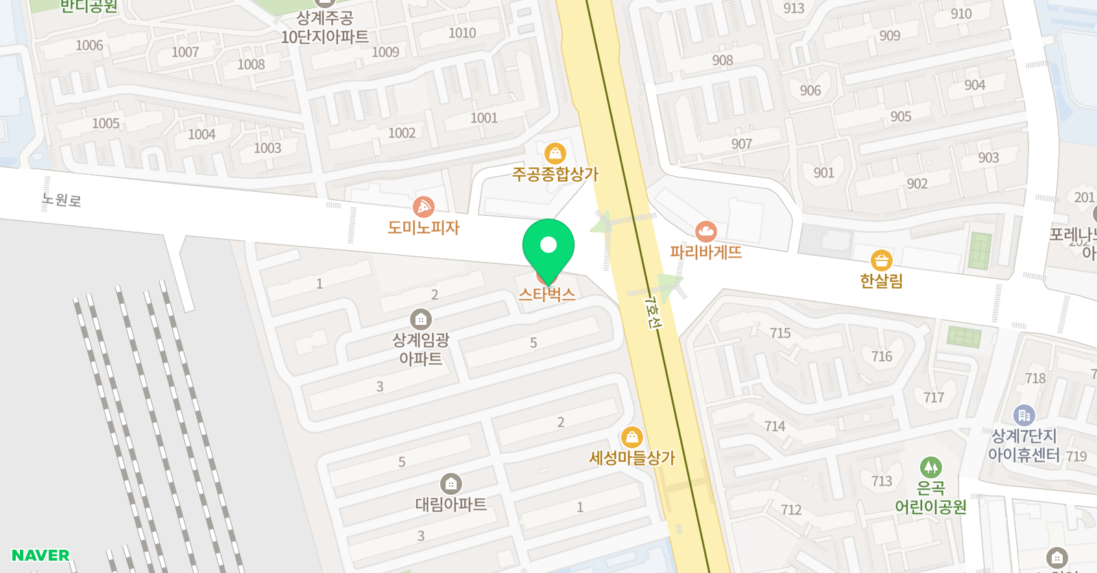뭉게구름있는날 미술학원 위치