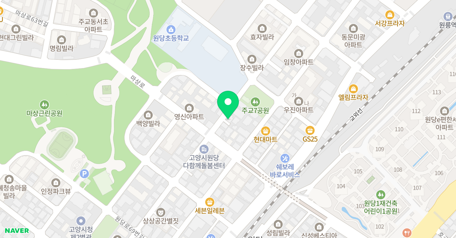 엔젤 음악학원 위치