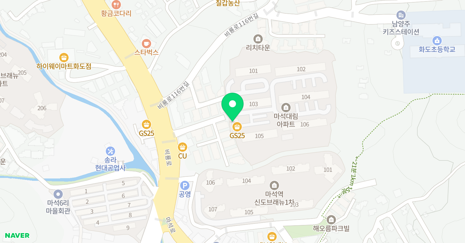 맑은물소리 피아노 위치
