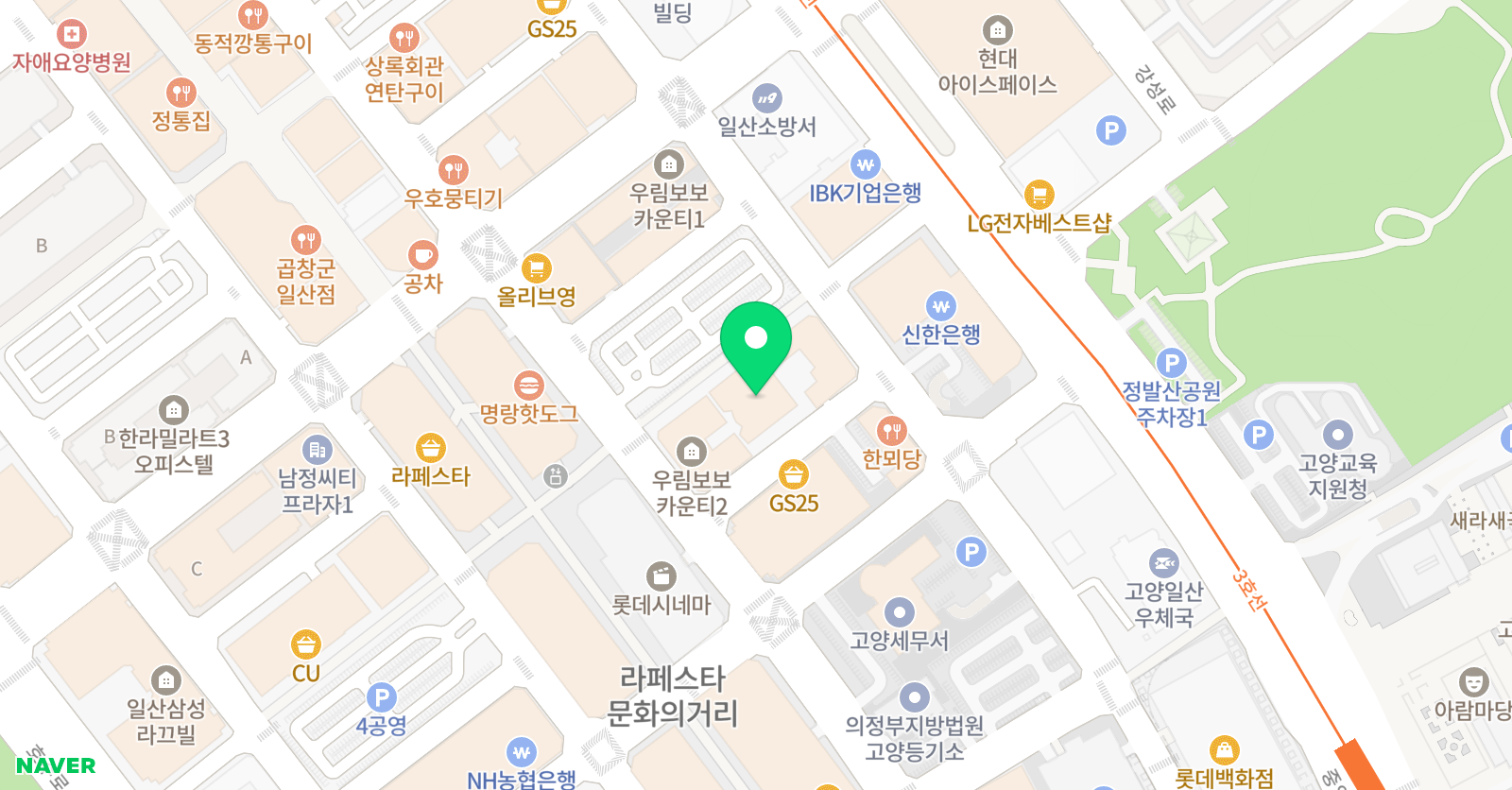 세종아르테발레아카데미 위치