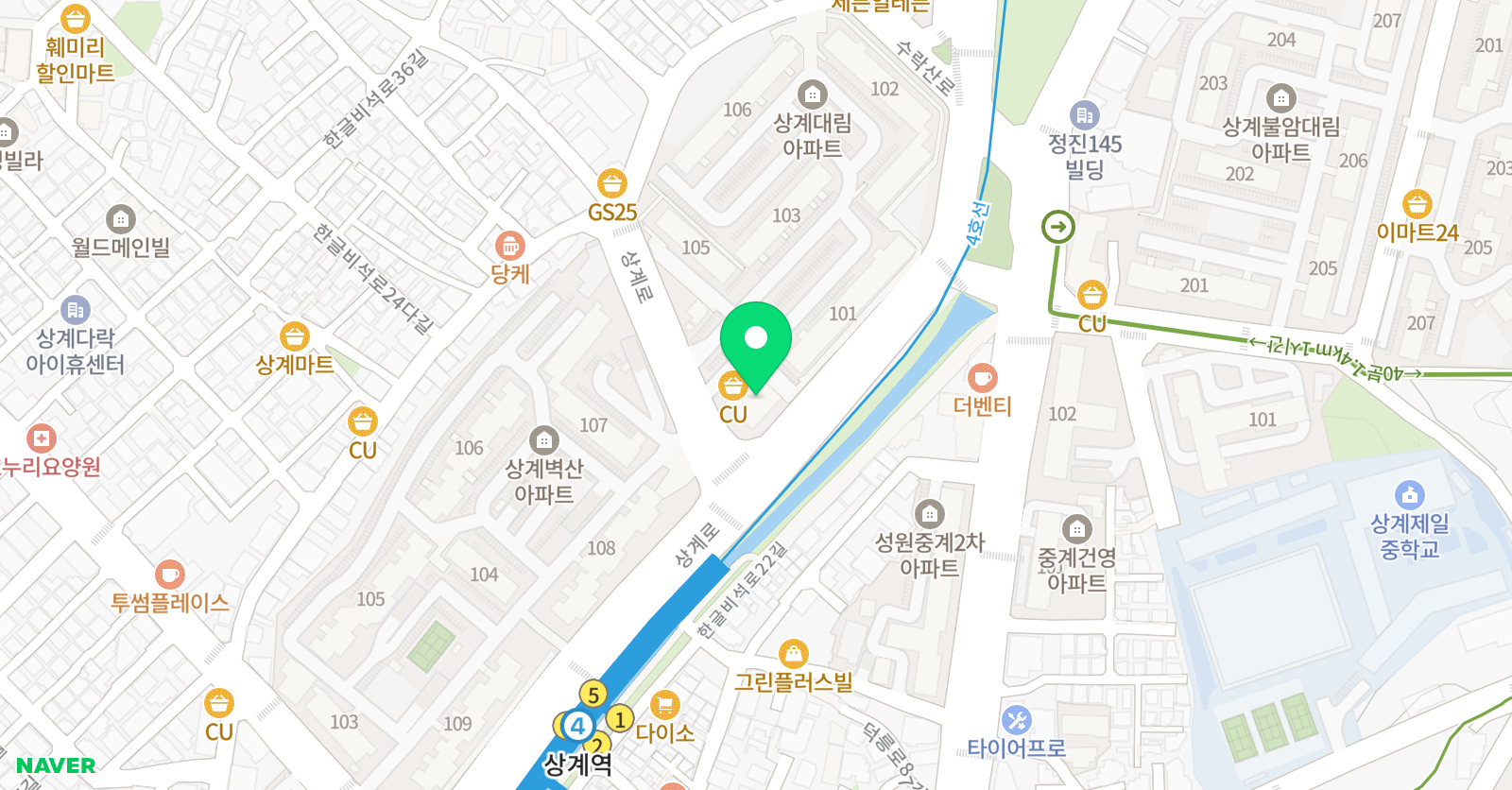 아이뮤즈 음악교습소 위치