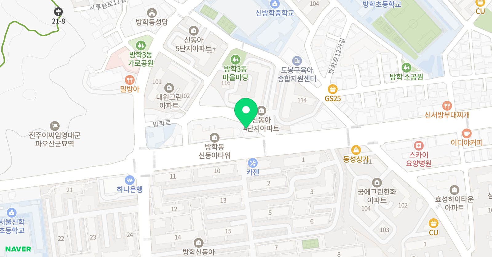 팀와이 짐포베이스볼트레이닝 위치