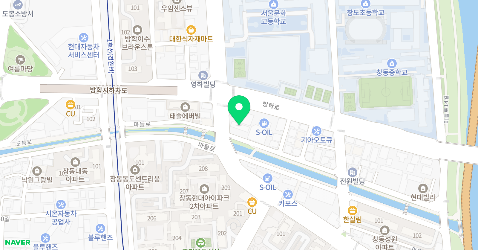 마음 화실 위치