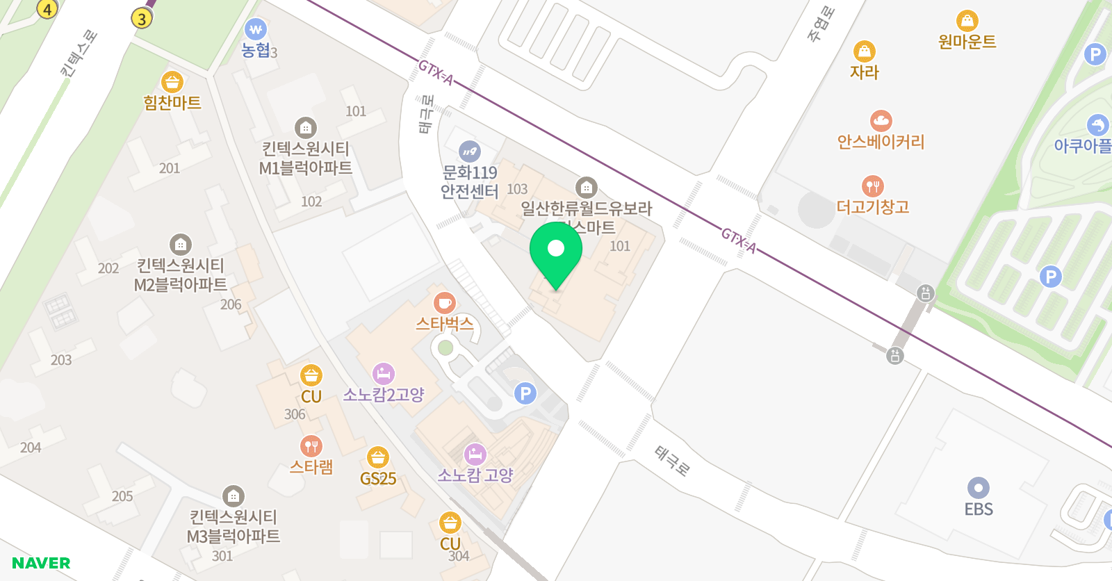 JNE 어학원 위치