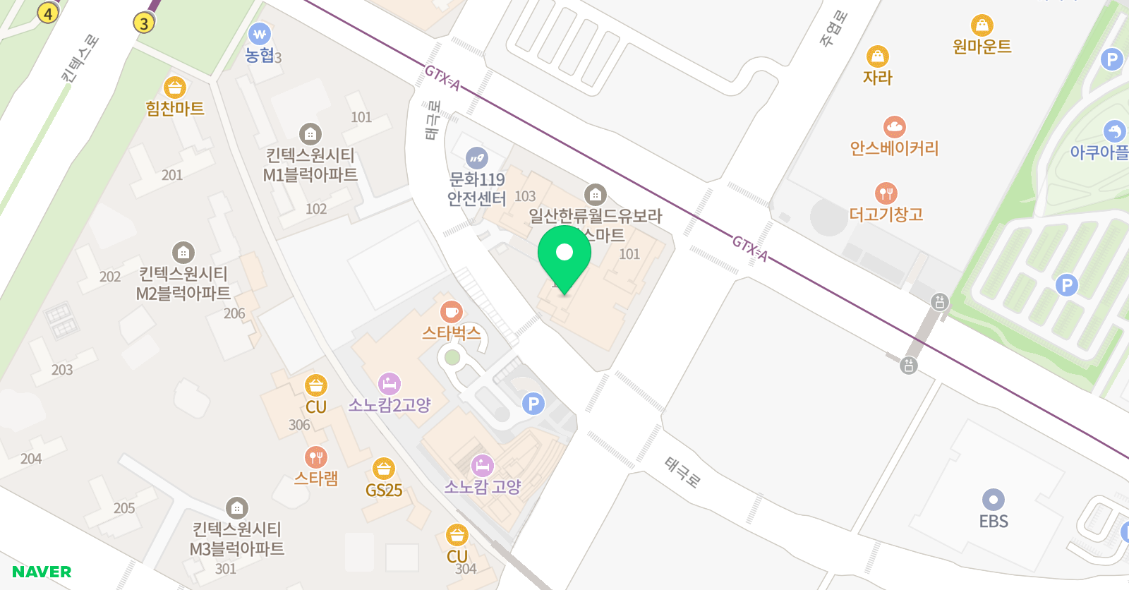 음악아 음악교습소 위치