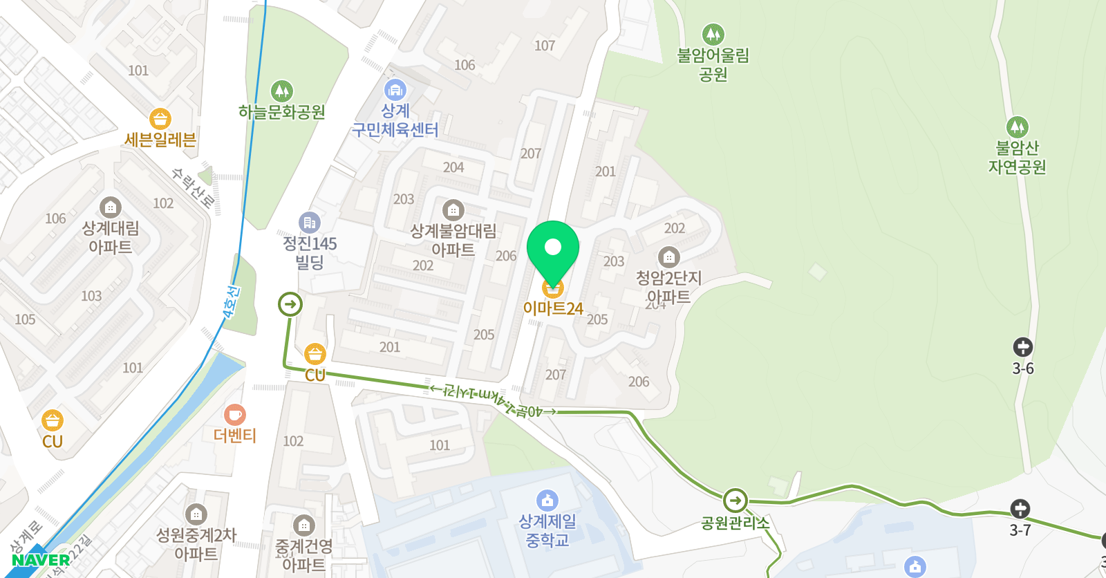 알콘멘토 수학 위치