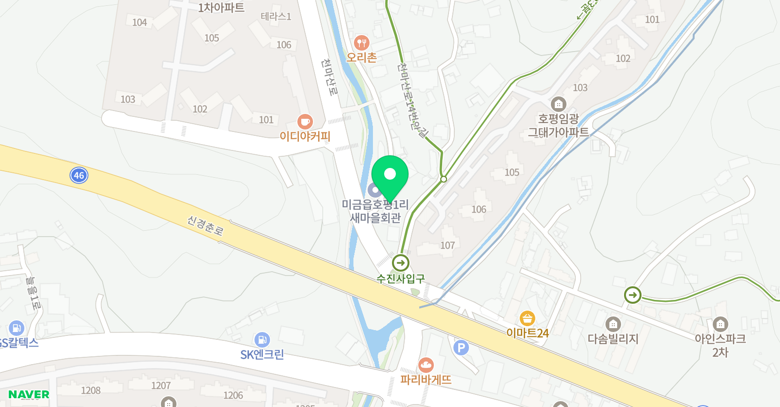 예음 음악학원 위치