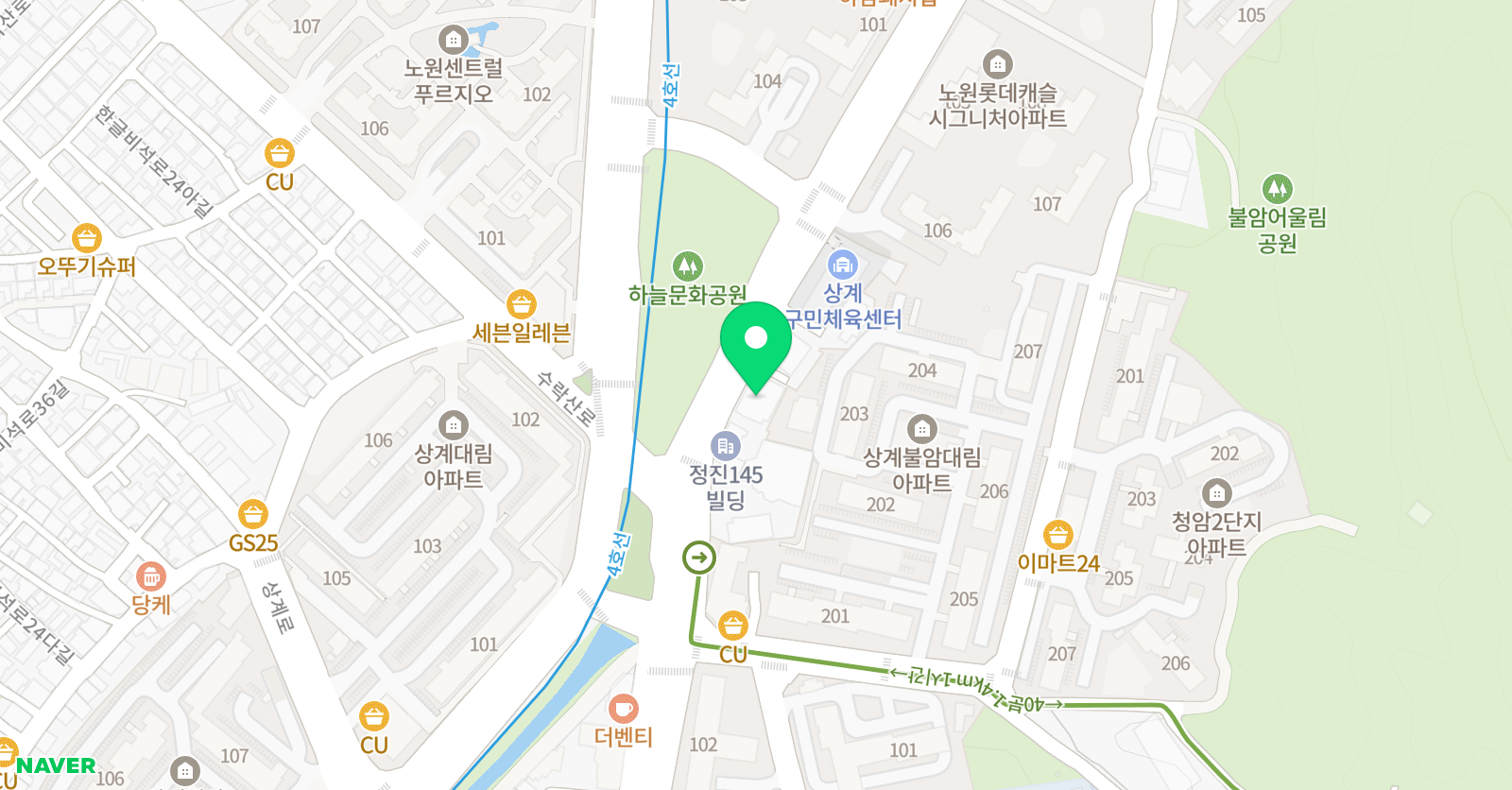 이화종합보습학원 위치