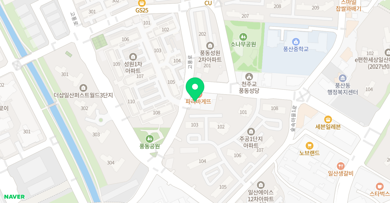 윤피아노 학원 위치