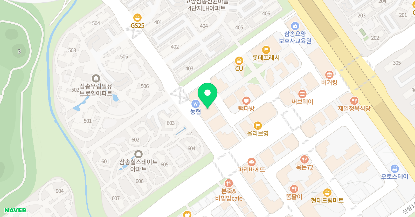 송희자 리듬체조 아카데미 위치