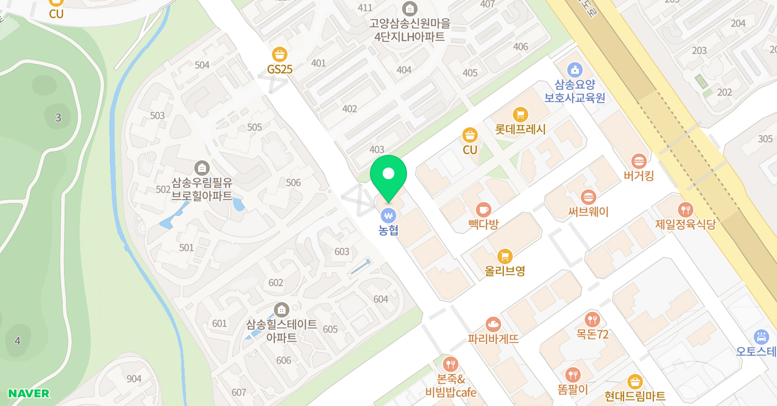 아하 영어학원 위치