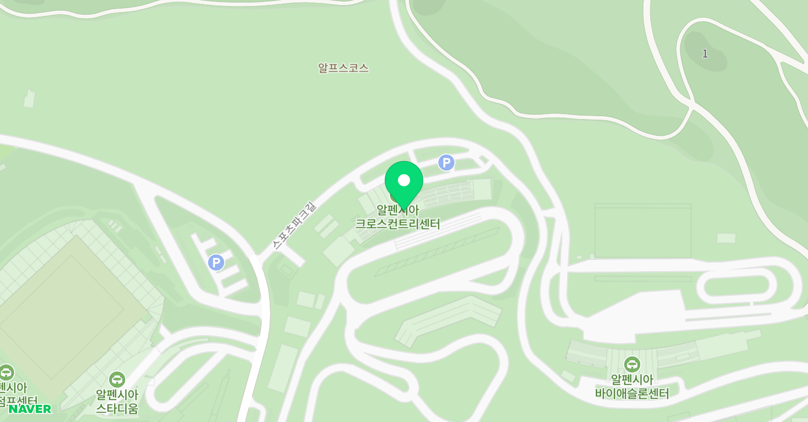 윈터700 스포츠클럽 위치
