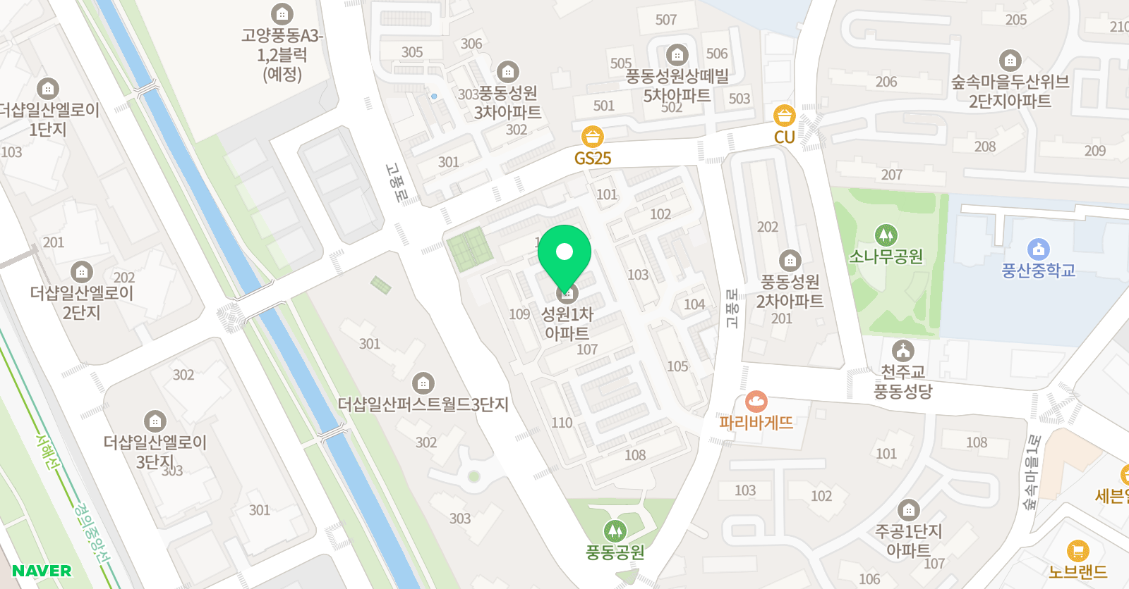 뮤직앤북 위치