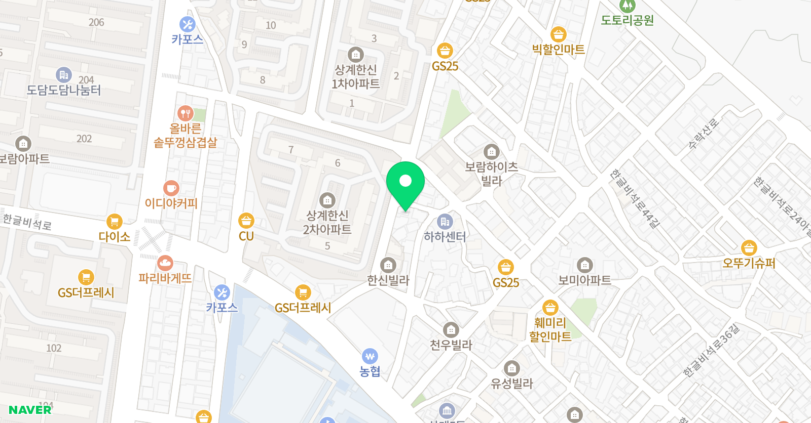 예랑 피아노 위치