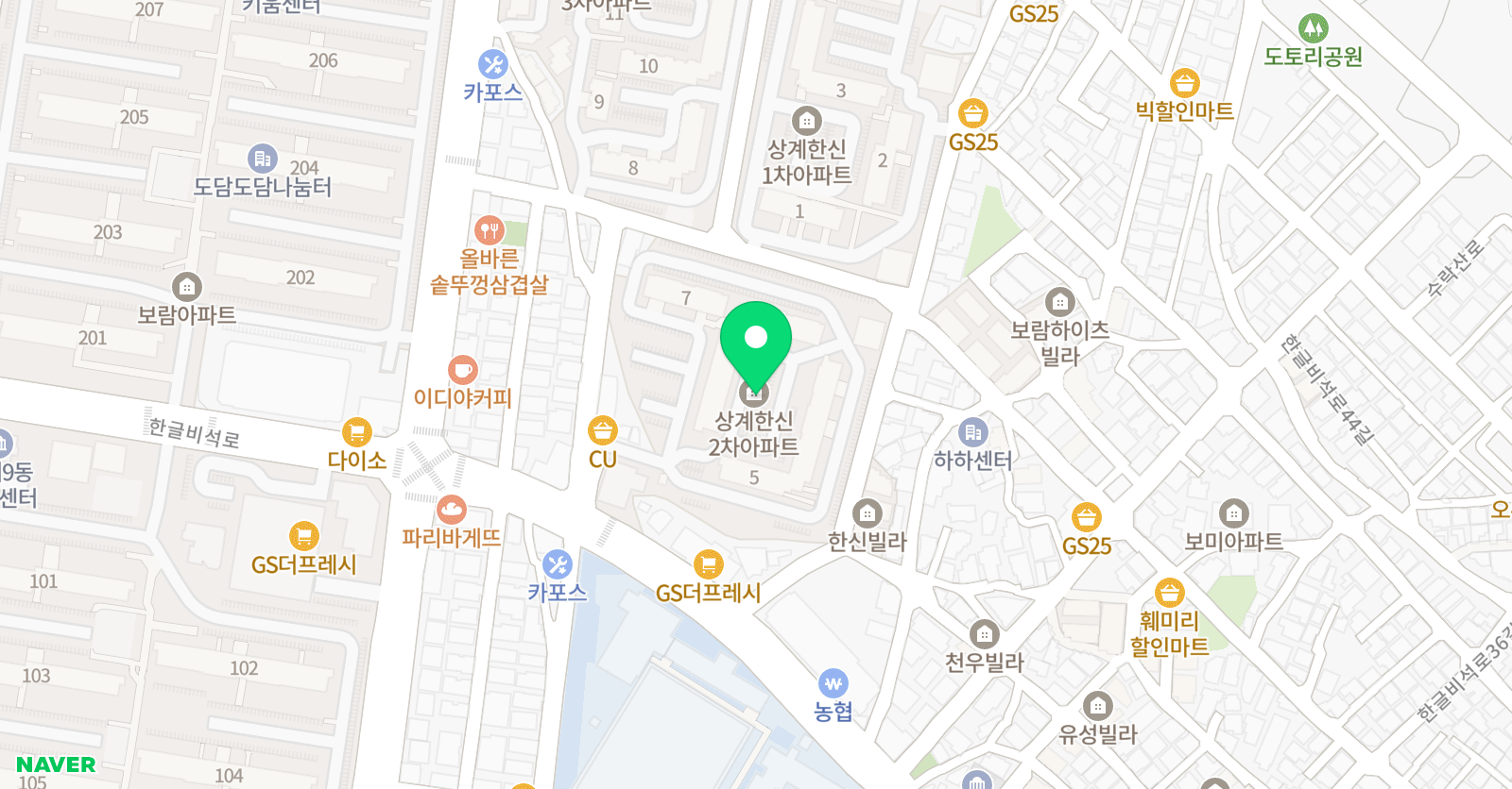 김안나 키즈싱어 음악교습소 1호점 위치