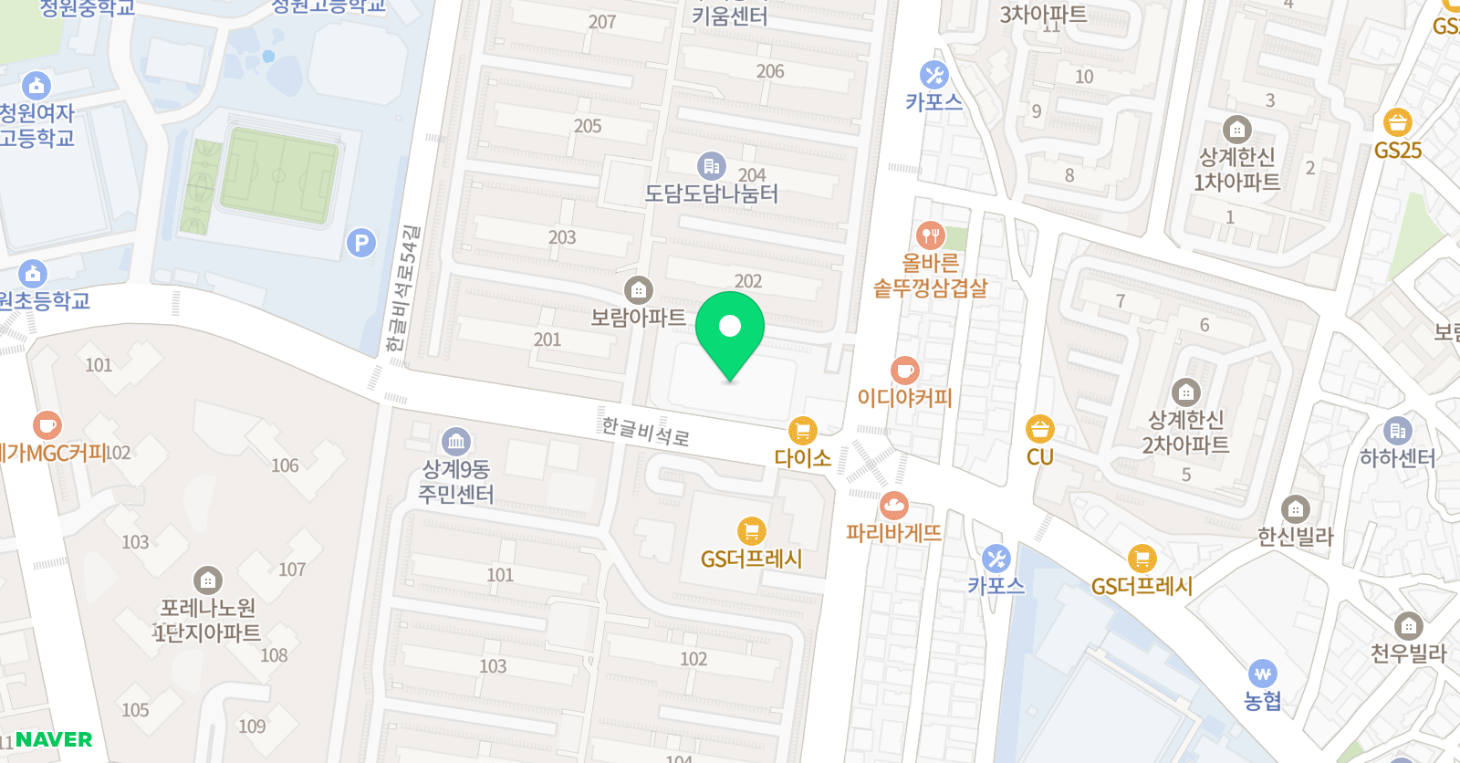 가브리엘 피아노교습소 위치