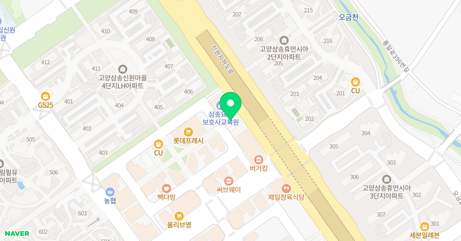 하이뮤직 실용음악학원 위치
