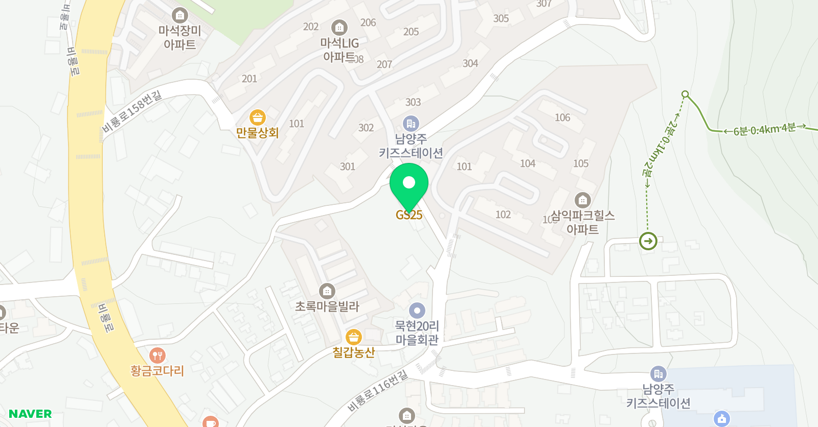 더좋은 수학국어학원 위치