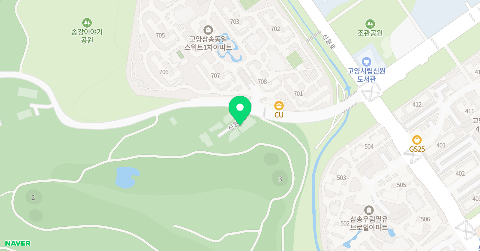 삼성 영어 셀레나 신원초교습소 위치