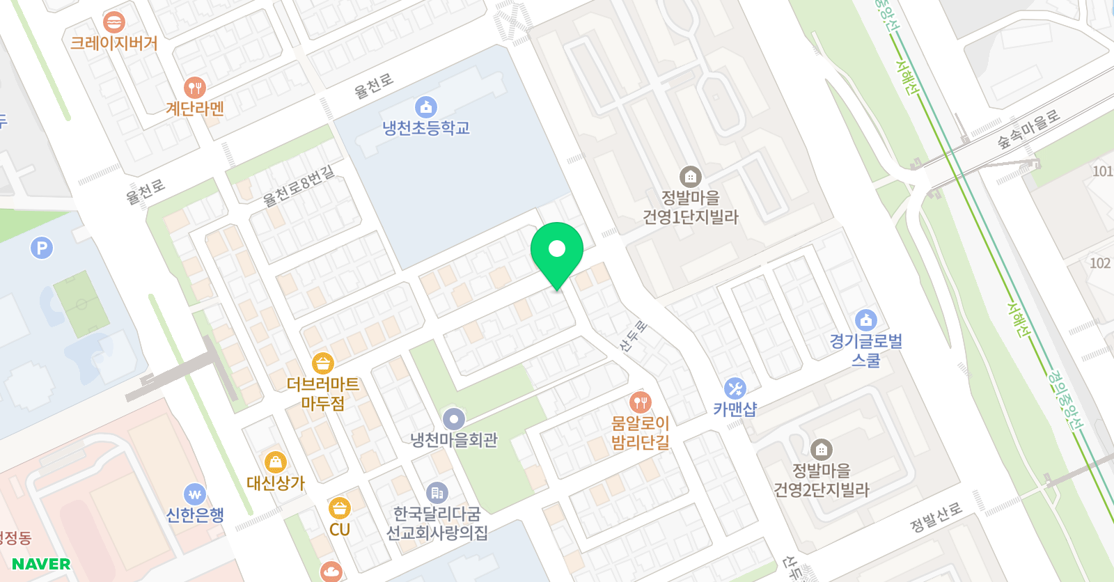 사랑음악학원 위치
