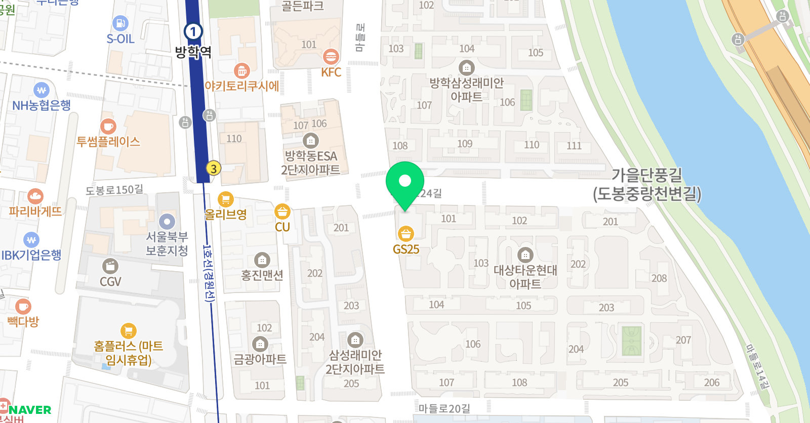 창도 태권도 위치