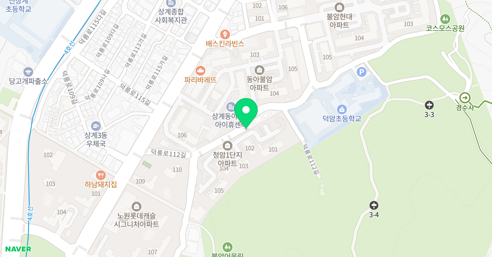 그림숲 미술교습소 위치
