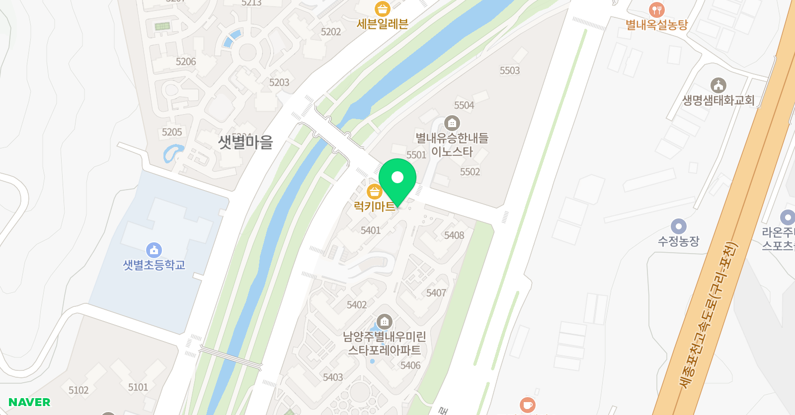 담빛 음악학원 위치