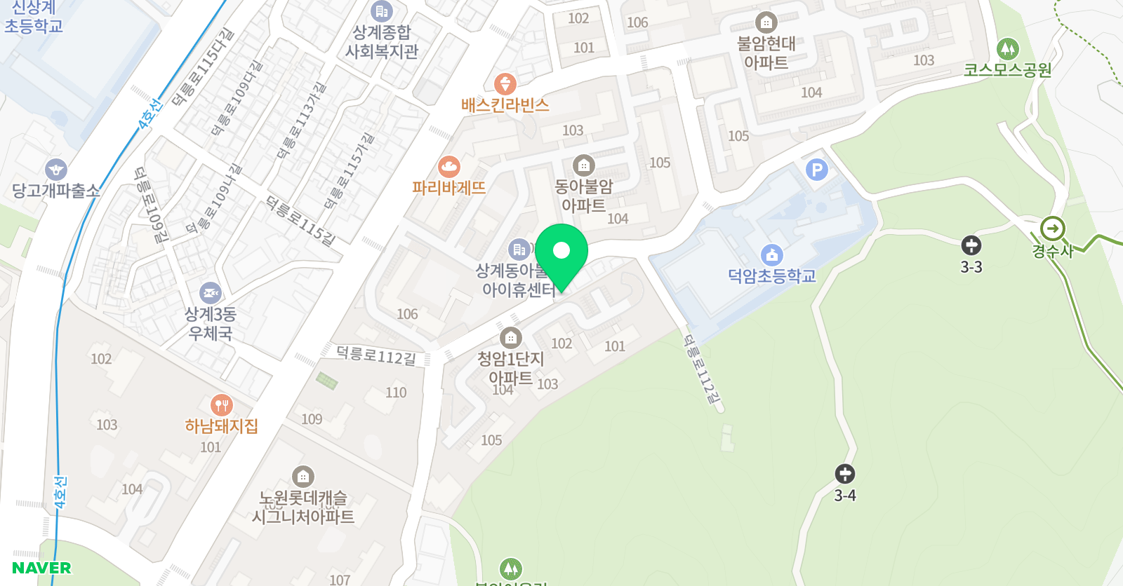 피아노의숲 음악학원 위치