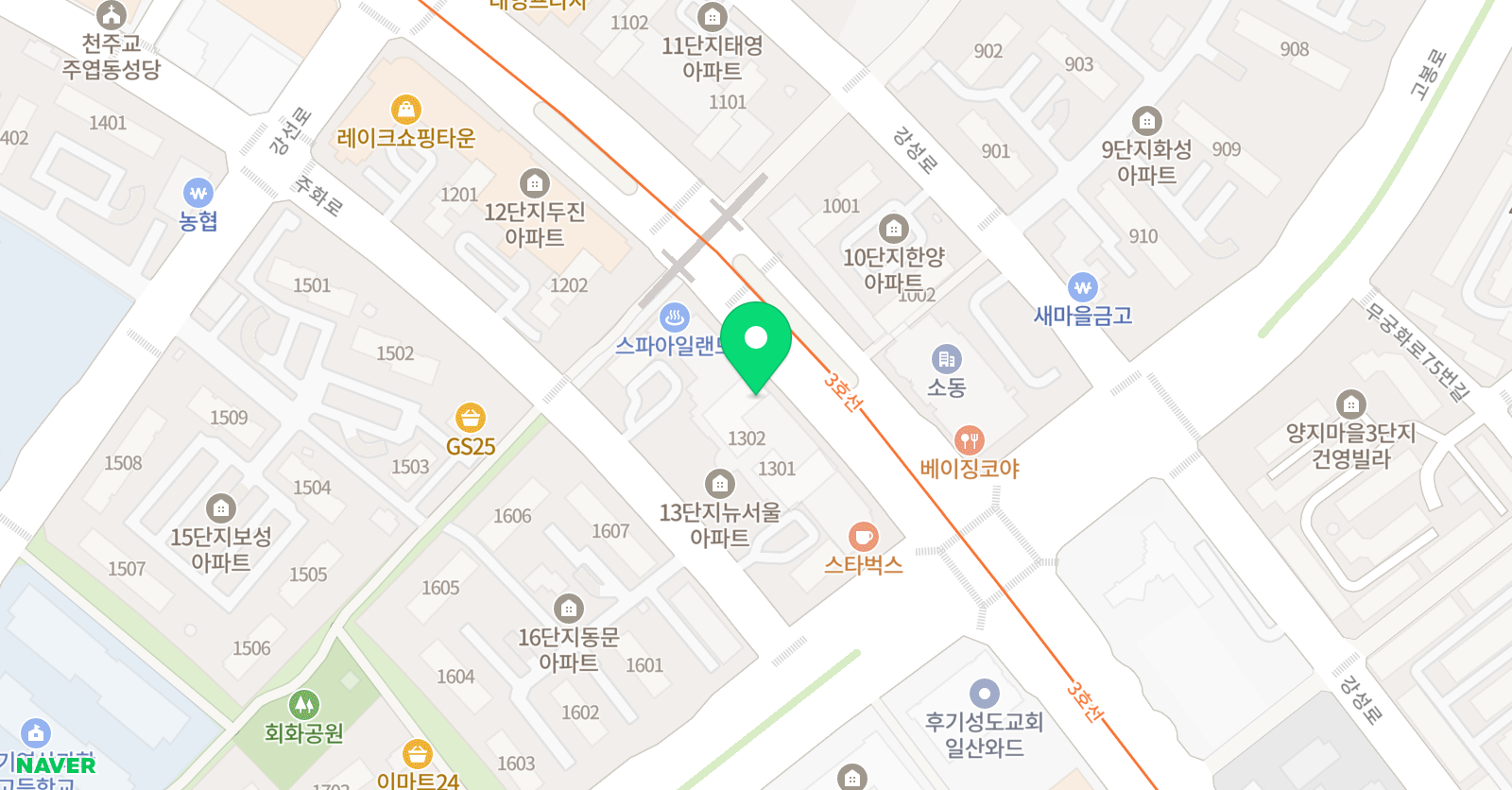 JGM예은 실용음악학원 위치