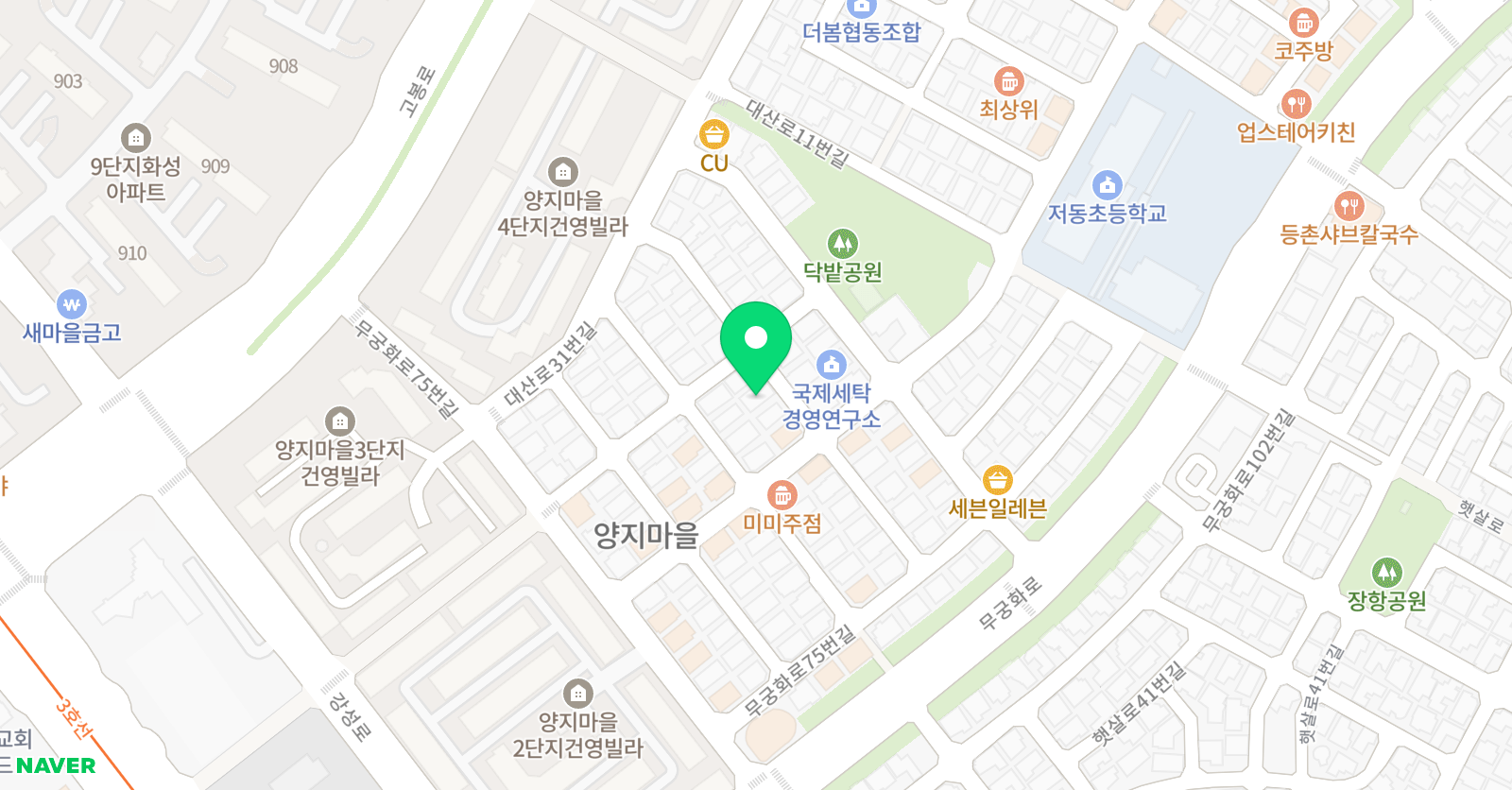 이소 미술학원 위치
