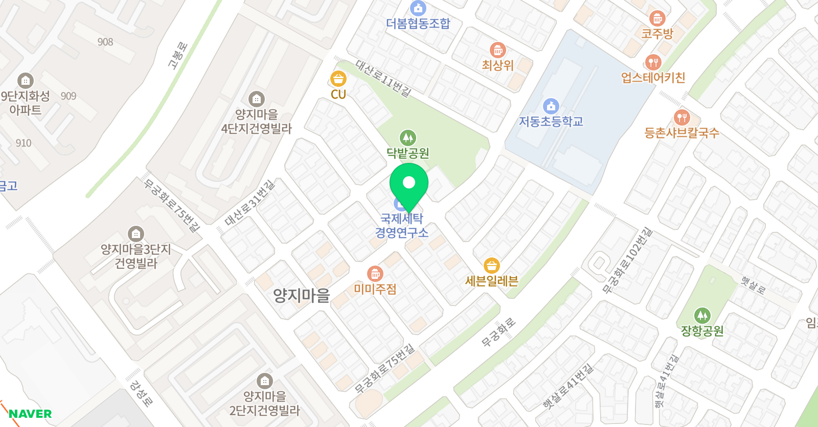 창조의 미 미술교습소 위치