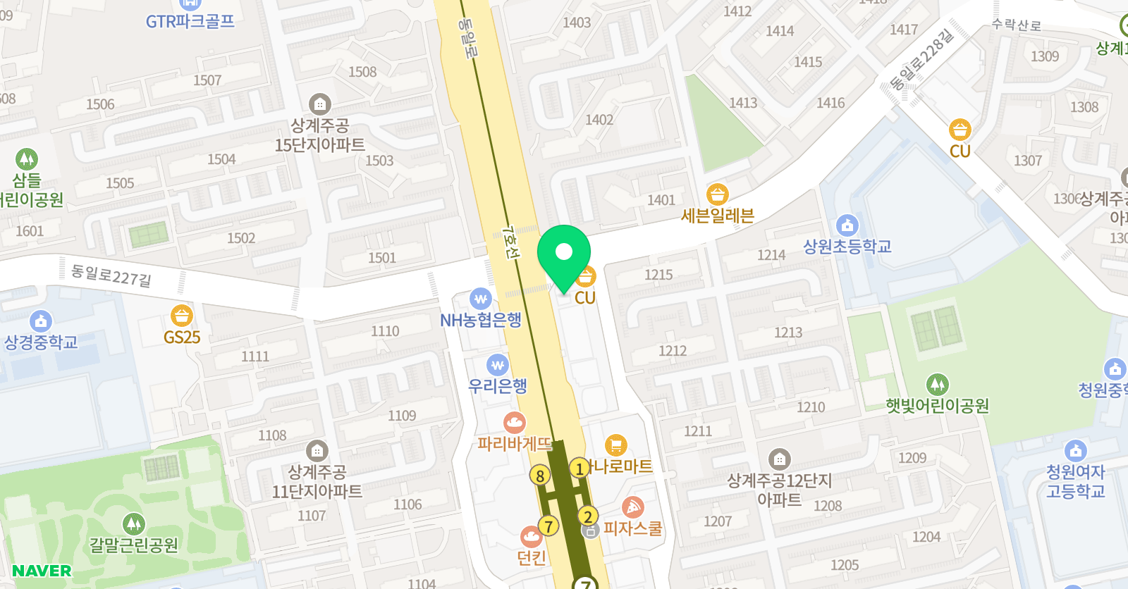 탑 수학학원 위치