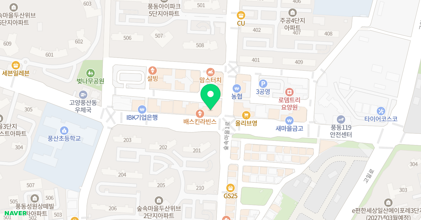 제이플레이 음악줄넘기 풍동점 위치