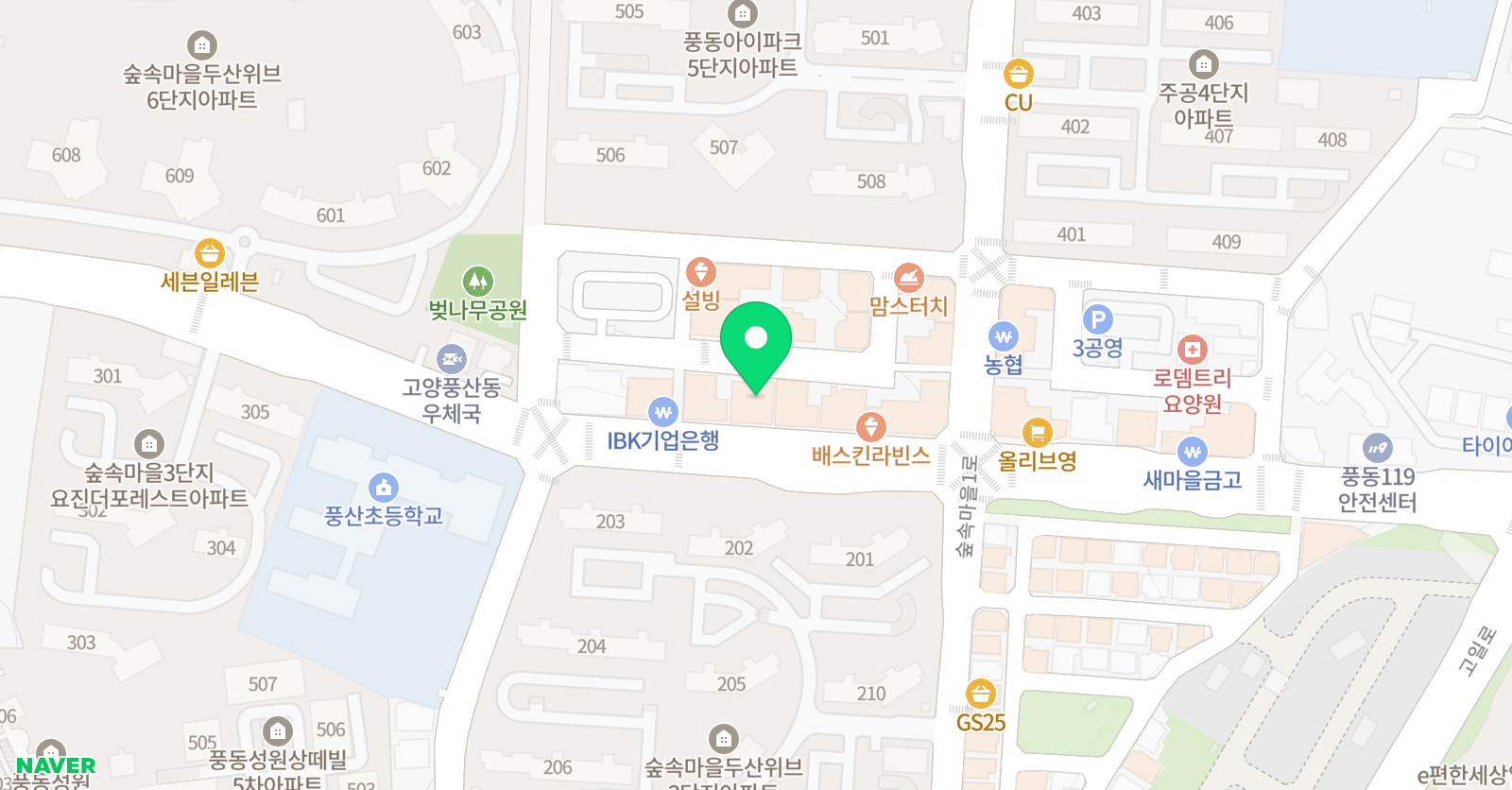 리딩베이 영어학원 위치