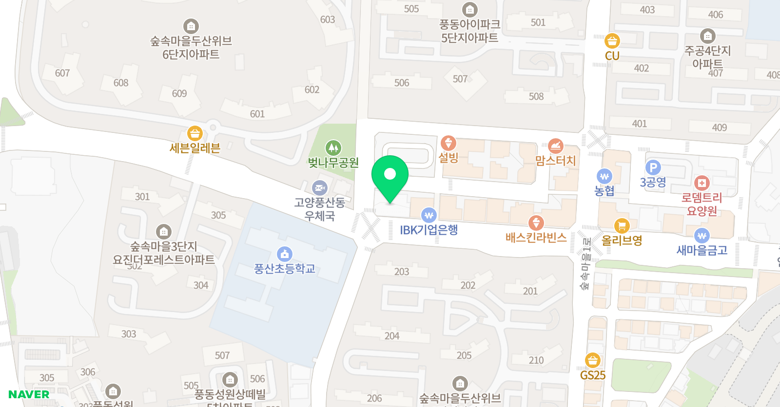 일등 수학학원 위치